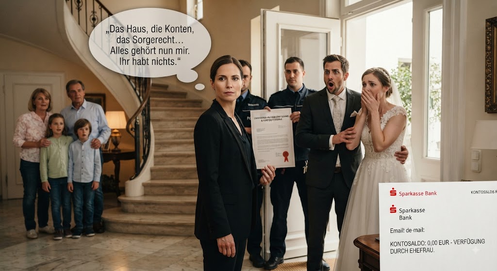 Mein Mann ließ sich vor unseren drei Kindern von mir scheiden, um meine Stiefschwester zu heiraten – ich machte nur einen Anruf