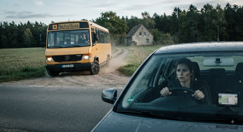 Meine Tochter sagte, der Schulbus halte an einem grauen Haus – was die Polizei entdeckte, schockierte alle