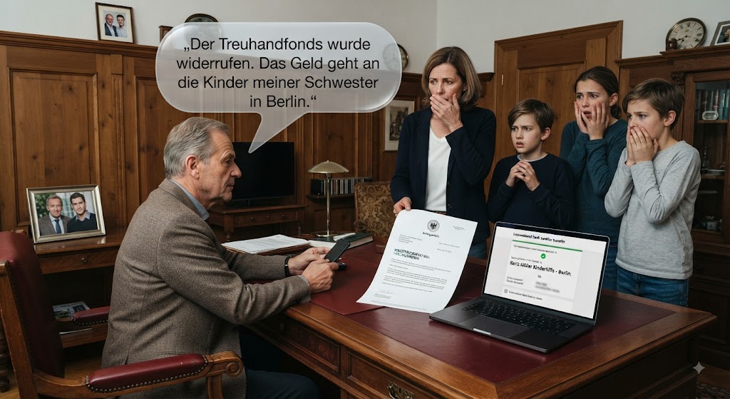 Nachdem ich meinen Kindern 6,2 Millionen überschrieben hatte, sagte meine Frau, sie seien nicht von mir – und sie wussten es schon seit Jahren
