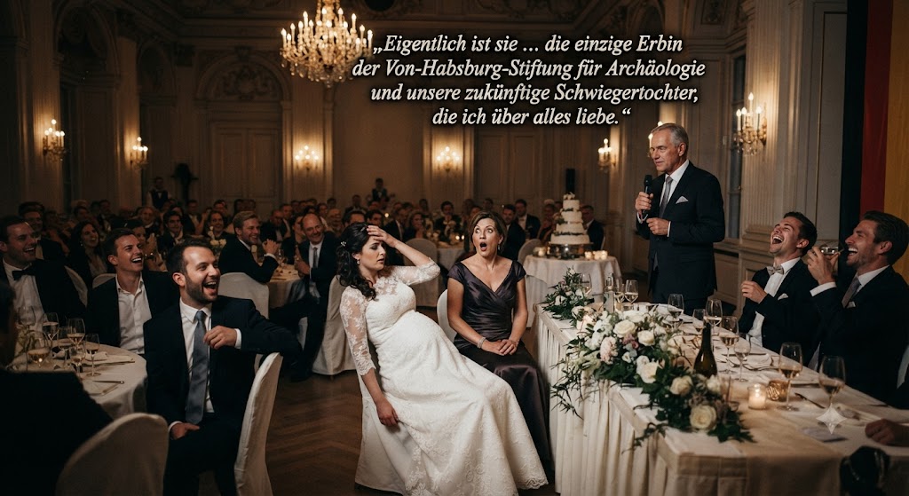 Auf der Hochzeit meiner Schwester verspottete mich die Familie – dann sagte der Vater des Bräutigams: „Sie ist keine Pförtnerin…“