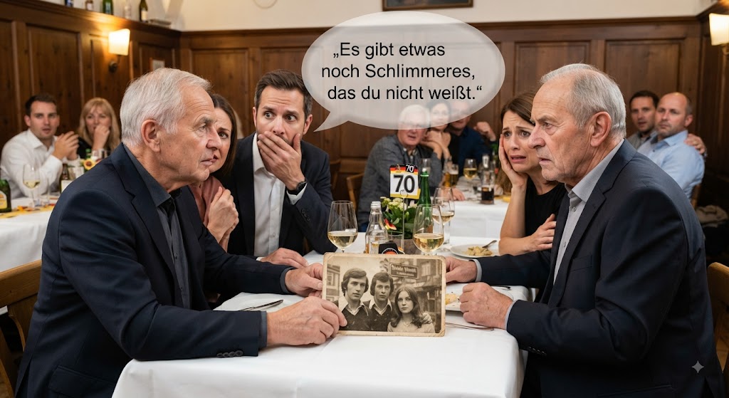 Zu meinem 70. Geburtstag behauptete mein bester Freund, der echte Vater meines Sohnes zu sein – dann enthüllte die Wahrheit alles
