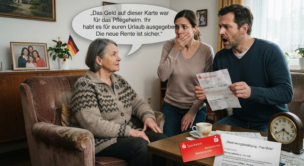 „Ich habe meine Rente auf ein neues Konto umgeleitet – Stunden später standen meine Tochter und ihr Mann wütend vor der Tür…“