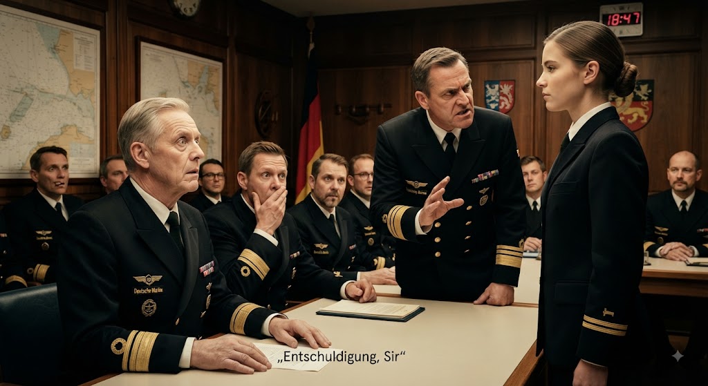 „Wer hat dich gebeten zu sprechen?“ knurrte mein Vater – bis der Admiral sagte: „Fregattenkapitänin Weber, Sie haben meinen Träger gerettet.“