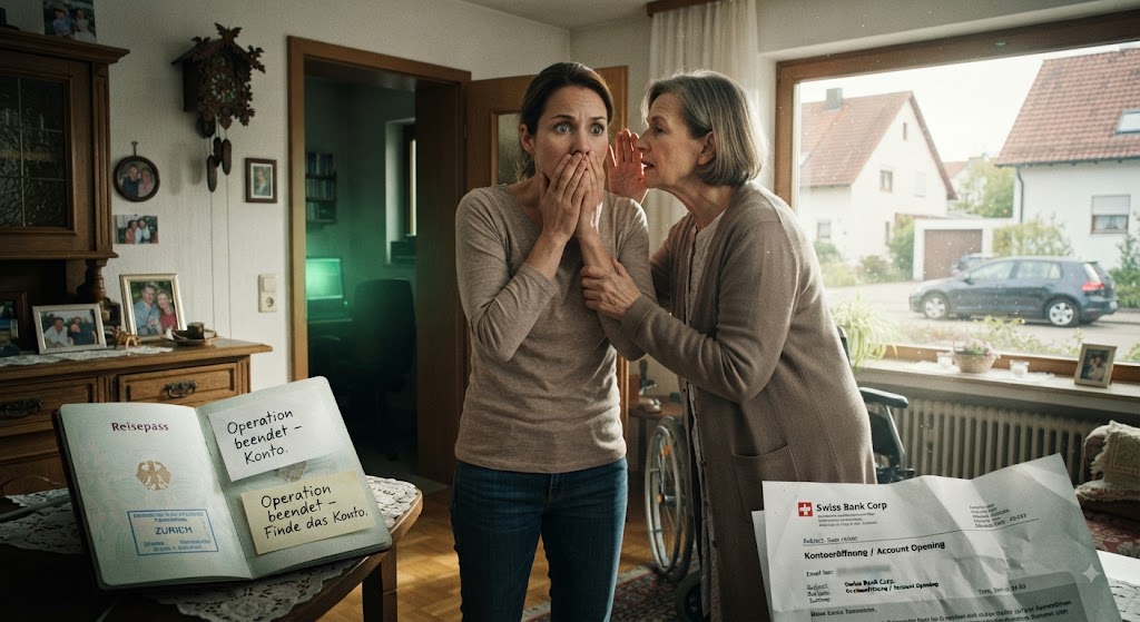 Mein Mann fuhr zu einer „Geschäftsreise“ – dann stand meine Mutter auf, die 4 Jahre nicht gehen konnte…