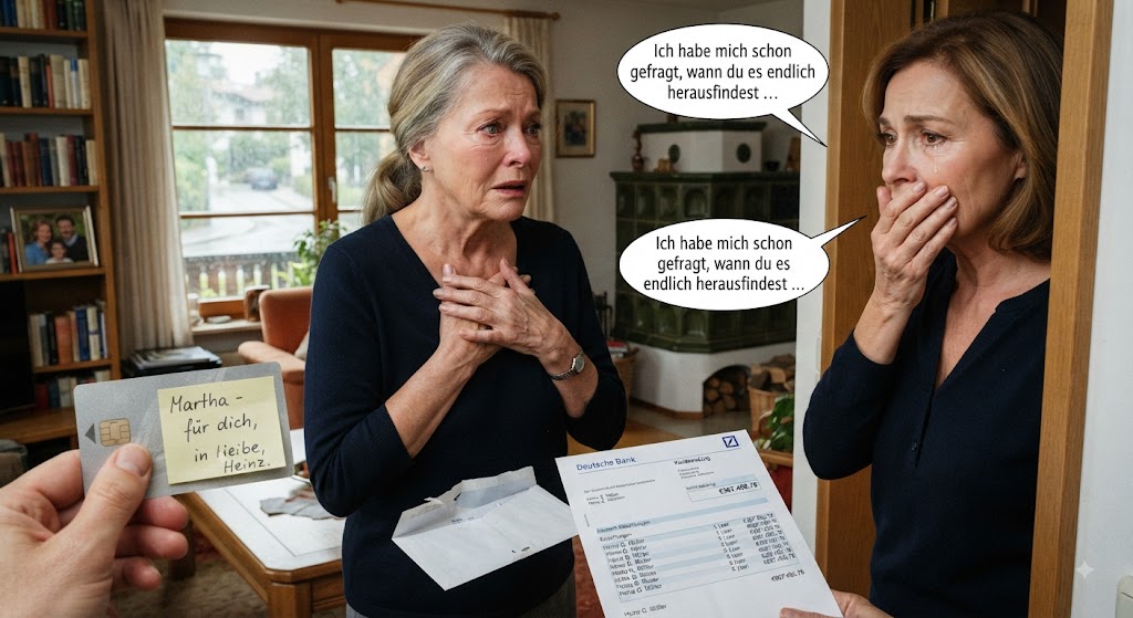Sie glaubte, ihr Ex habe sie mit 300 Euro zurückgelassen – bis die Wahrheit fünf Jahre Schmerz umschrieb