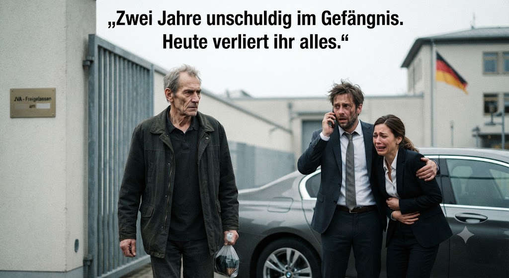 Mein Sohn hat mich für 2 Jahre unschuldig ins Gefängnis gebracht – der Tag meiner Freilassung wird ihn ruinieren