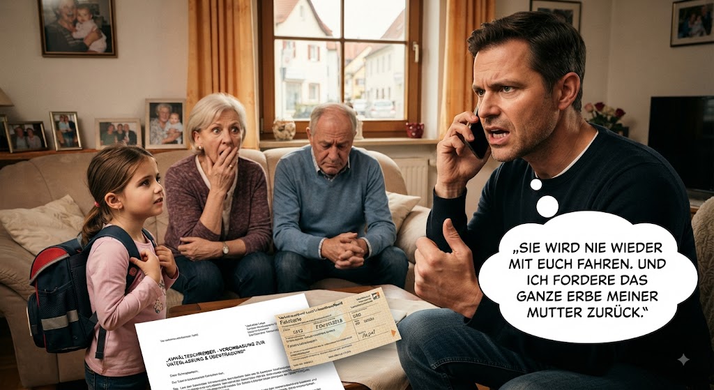 Meine Schwiegereltern warfen meine 8-jährige Tochter aus dem Auto – was mein Mann dann sagte, ließ sie erbleichen